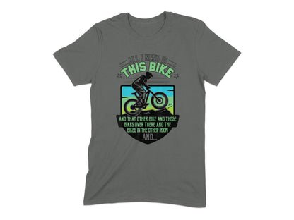 All I Need is This Bike Graphic T-shirt product type