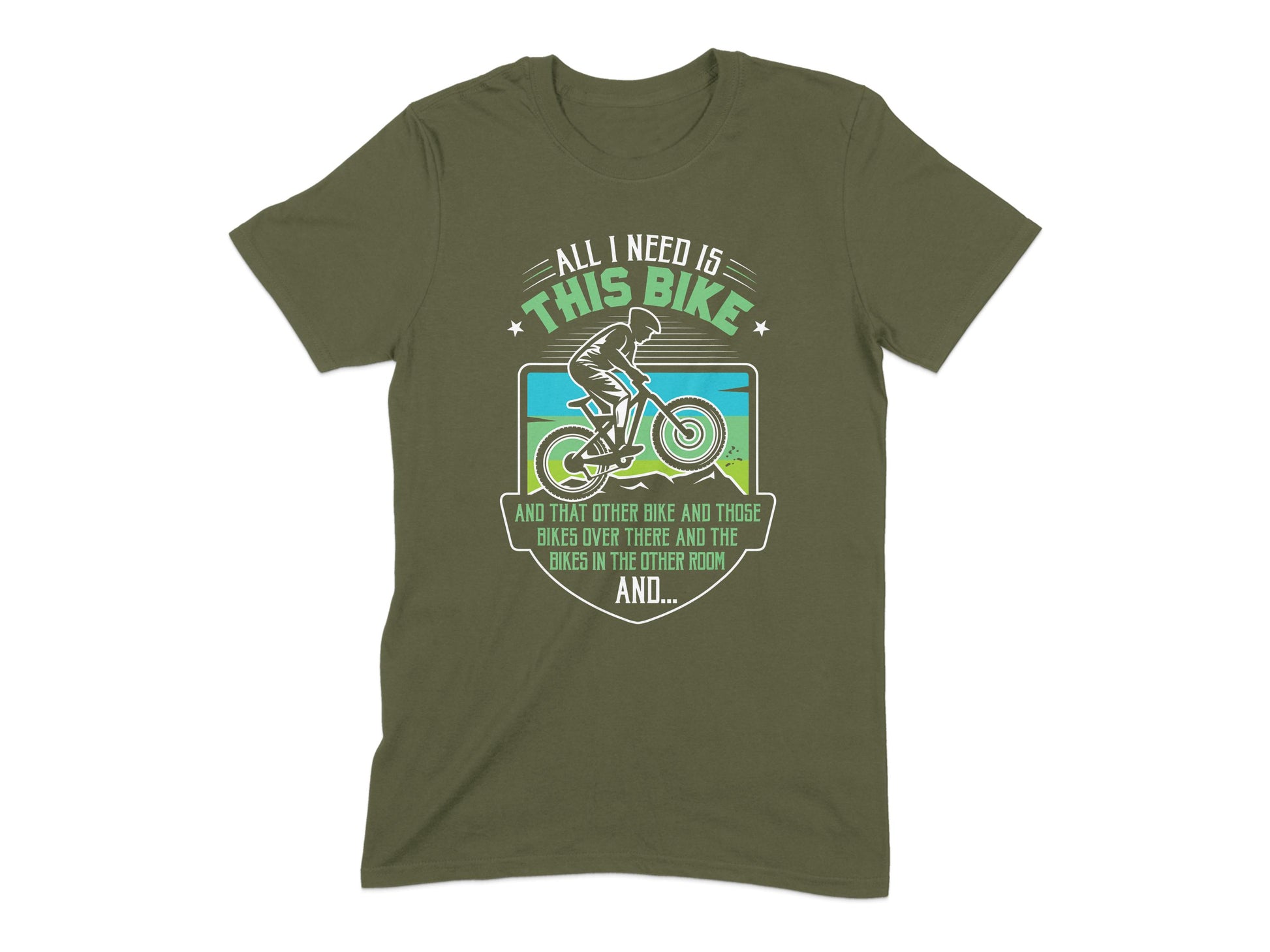 All I Need Is This Bike Graphic T-Shirt product