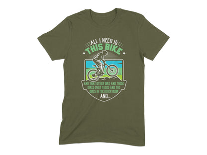 All I Need Is This Bike Graphic T-Shirt product