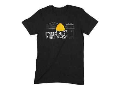 Construction Site Worker Themed Novelty T-shirt product type