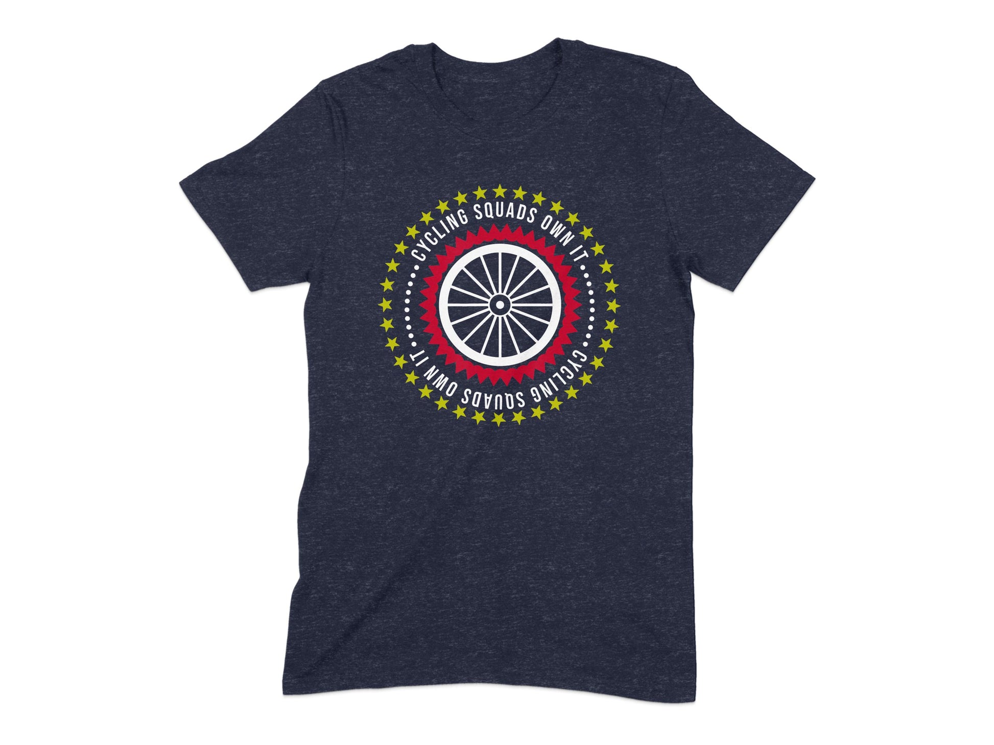Cycling Squads Uniting Casual Graphic T Shirt product